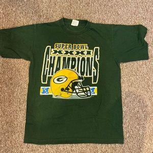 Vintage 97 packers Super Bowl tee